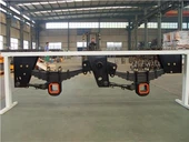 ช่วงล่างสปริงรถพ่วงบรรทุกหนักของเยอรมัน